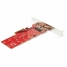 Adaptor SSD PCI Startech PEX4M2E1 image3