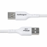 USB Cable Startech USB2AC3MNCWHE White 3 m image3