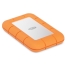 External Hard Drive LaCie STND1000400 Grey Orange 1 TB HDD image2