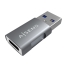 USB to USB-C Adapter Aisens A108-0655 Grey image1