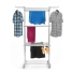 Folding Vertical Clothes Dryer with Wheels Folver InnovaGoods 24 Bars image4