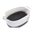 Basket set DKD Home Decor White Grey Cream 60 x 31 x 25 cm 3 Pieces image3