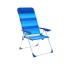 Folding Chair Marbueno Stripes Blue 69 x 109 x 58 cm image1