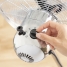 Freestanding Fan Chrome Retro InnovaGoods Ø 40 cm 55W image3