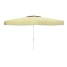 Sunshade Marbueno White Polyester Aluminium Ø 270 cm image1