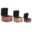 Set of decorative boxes Home ESPRIT Brown Multicolour Polyurethane Wood Vintage (3 Pieces) image3