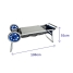 Multi-purpose Cart Marbueno White PVC Steel Red 108 x 51 x 51 cm image2