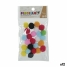 Materials for Handicrafts Pincello Balls Multicolour Ø 2 cm 12 Units image1