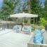 Sunshade Marbueno White Polyester Aluminium Ø 300 cm image2