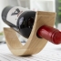Floating Wooden Wine Bottle Holder Woolance InnovaGoods image4