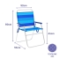 Folding Chair Marbueno Blue 52 x 80 x 56 cm image2