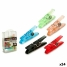 Clamps Pincello Multicolour Plastic (24 Units) image1