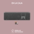 Wireless Keyboard Logitech 920-012455 Graphite QWERTY image2