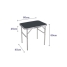 Folding Table Marbueno Grey 60 x 60 x 45 cm image1