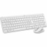 Keyboard and Mouse Logitech 920-012596 White Spanish QWERTY image1
