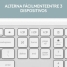 Keyboard and Mouse Logitech 920-012596 White Spanish QWERTY image3