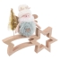 Christmas bauble Multicolour Natural Wood Fabric 18 x 6 x 16 cm image1