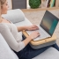 Portable Laptop Desk with Storage Tray Larage InnovaGoods image5