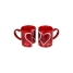 Set of Mugs Out of the Blue Red (2 Units) image1