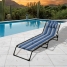 Sun-lounger Marbueno Blue 190 x 27 x 58 cm image2