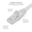 UTP Category 6 Rigid Network Cable Startech N6PATC7MWH White 7 m image6