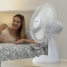 Table Fan InnovaGoods White 35 W Ø30 cm image4
