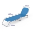 Sun-lounger Marbueno Blue 187 x 24 x 55 cm image1