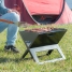 Folding Portable Barbecue for use with Charcoal FoldyQ InnovaGoods image1