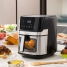 No-Oil Fryer InnovaGoods Fryinn View 6500 Black Stainless steel 1700 W 6,5 L image1