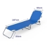 Sun-lounger Marbueno 187 x 24 x 55 cm Blue image1