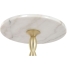 Side table Home ESPRIT White Golden 41 x 41 x 57 cm image2