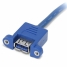 USB Cable Startech USB3SPNLAFHD         IDC USB A Blue image3