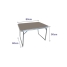 Folding Table Marbueno 80 x 70 x 60 cm Grey image1