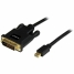 Mini DisplayPort to DVI Adapter Startech MDP2DVIMM6B          (1,8 m) Black 1.8 m image1