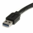 USB Cable Startech USB3AAEXT5M          USB A Black image2