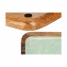 Centerpiece Gift Decor White Brown Green Polyester Resin Mango wood 25 x 25 cm 25,4 x 2,54 x 25,4 cm Leaf of a plant (6 Units) image2