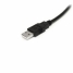 USB A to USB B Cable Startech USB2HAB30AC          Black image2