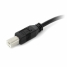 USB A to USB B Cable Startech USB2HAB30AC          Black image3