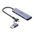 USB Cable CoolBox COO-HUB-C-CCAA Grey image2