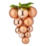 Christmas Bauble Krist+ Copper Plastic Grapes Small image1