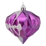 Christmas Baubles Krist+ Purple Silver Plastic Diamond Ø 8 cm 6 Units image1