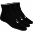Sports Socks Asics Quarter 3PPK Black image2