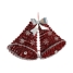 Christmas bauble Krist+ White Red polypropylene PET Plastic Hoods 30,8 x 5,4 x 50,5 cm 52 x 31,5 x 7,5 cm LED Light image1
