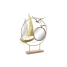 Decorative Figure DKD Home Decor Mirror Golden Metal Mediterranean (53 x 9 x 67 cm) image1