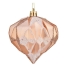 Christmas Baubles Krist+ 00894 Copper Plastic Diamond Ø 8 cm 6 Units image1