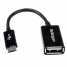 Cable Micro USB Startech UUSBOTG              USB A Micro USB B Black image1