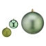 Christmas Baubles Krist+ Green Plastic Ø 10 cm 6 Units image1