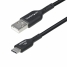 USB Cable Startech USB2AC2MNC Black 2 m image1