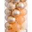 Christmas Baubles Golden 6 x 6 x 6 cm (40 Units) image3
