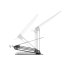 Folding and Adjustable Laptop Stand Lastan InnovaGoods image4